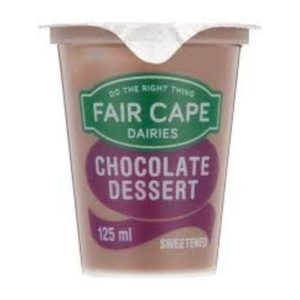 FAIRCAPE DESSERT CHOC 125ML